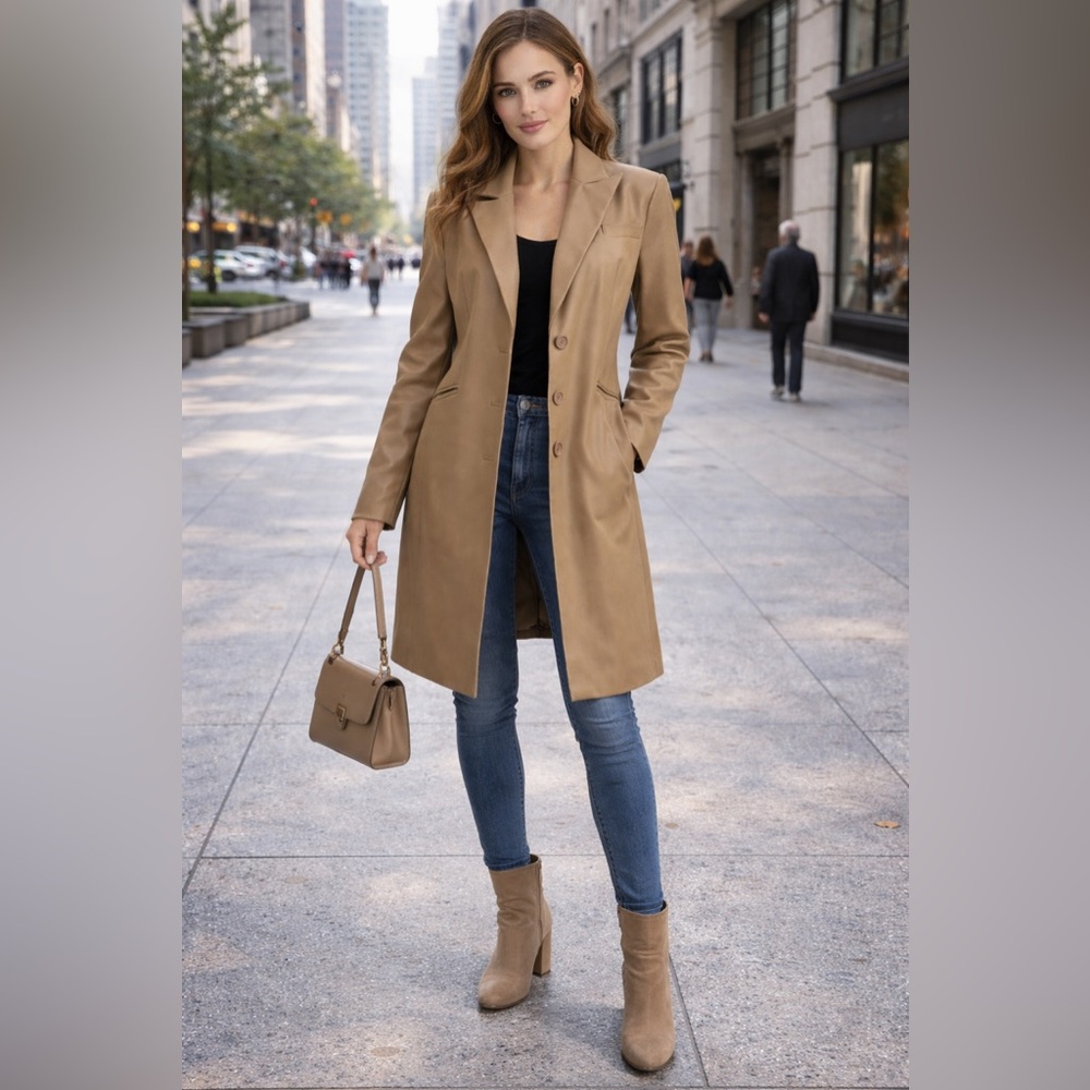 Steve Madden Gemini Coat Creamy Caramel
Small New with Tag AS IS